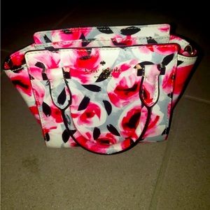 Kate Spade Cedar Street MINI HAYDEN Rose Posy Crossbody Bag Purse Satchel Rare